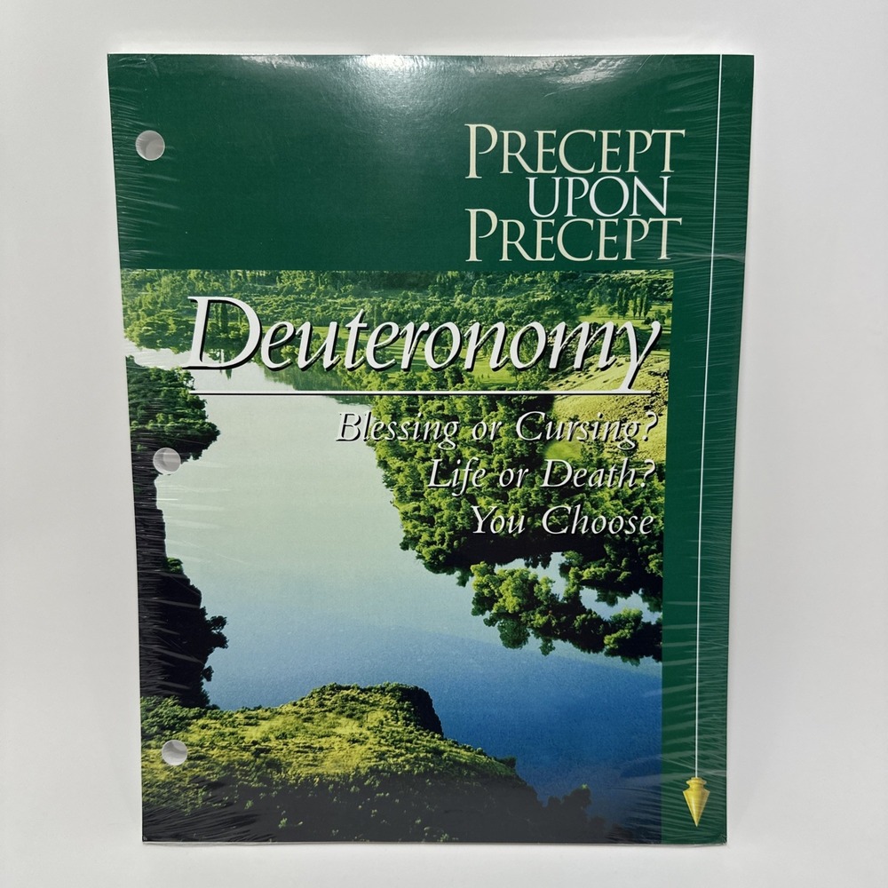 Precept Upon Precept Deuteronomy KAY ARTHUR Bible Study Workbook *NEW Sealed*